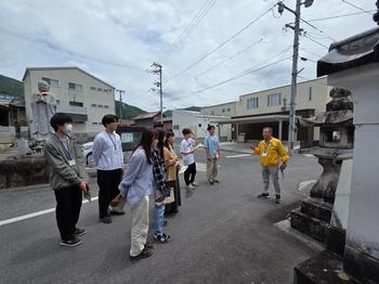5月20日のまち歩き(真福寺前)