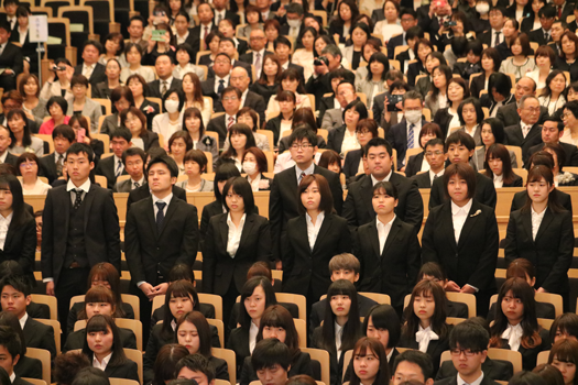 入学許可書授与　地域福祉学科２