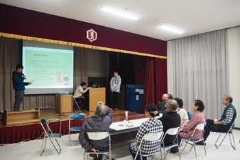 「認知症と新見市の災害について」の発表です。
