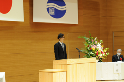 学友会会長あいさつ