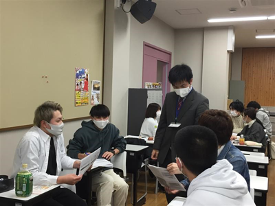 職員との交流