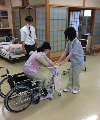 実際にロボットを使用した体験1