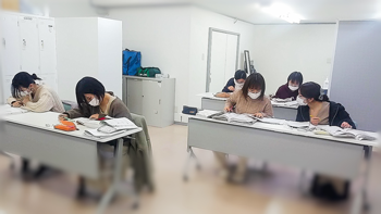 くらしきサテライトでの学修の様子