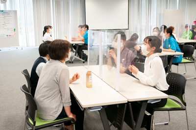 個別相談会の様子