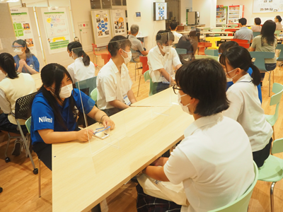 在学生との相談会